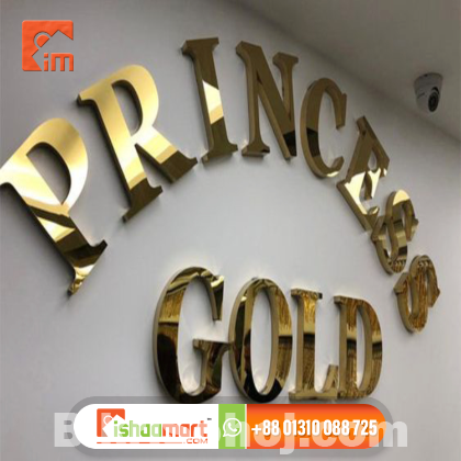 Small Stainless Steel Letters Sign Factory IS LED SIGN